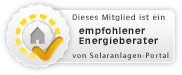 empfohlener Energieberater vom Solaranlagen-Portal